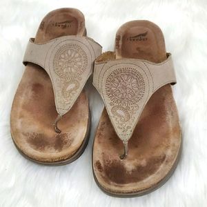 Dansko leather upper sandals women size 39